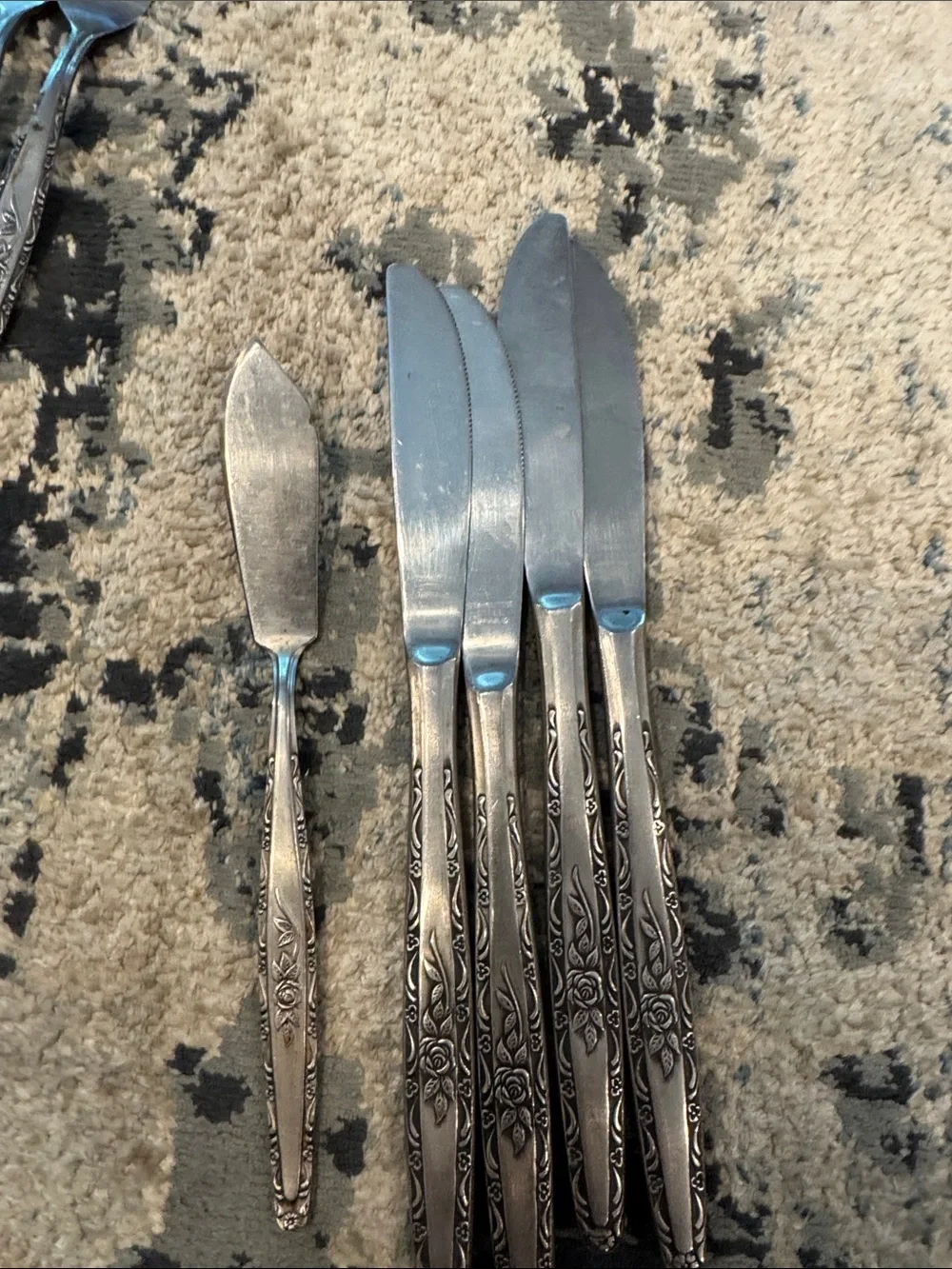Vintage Stainless Steel flatware, look at description for count.